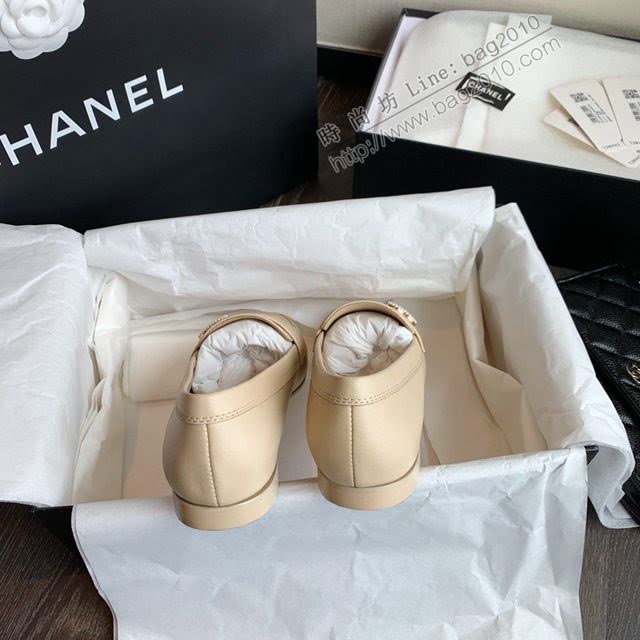 Chanel女鞋 香奈兒2020春夏新品 頂級版本 Chanel小牛皮單皮鞋  naq1233